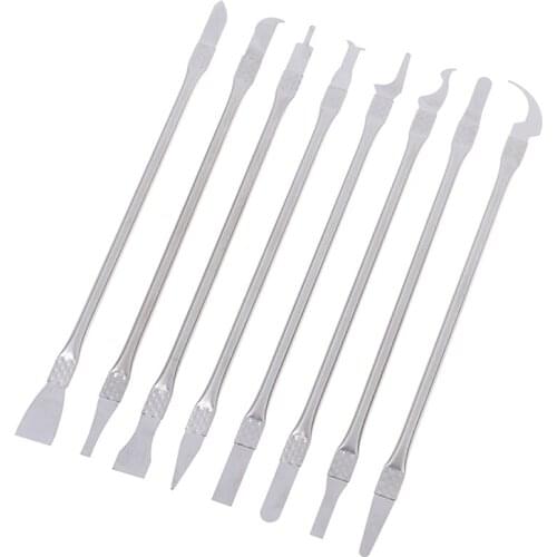 8 in 1 Mobile Phone laptop LCD Chip CPU Separation Glue Removal Crowbar tool