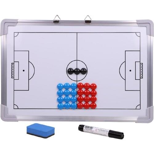 Aluminium Tactical Magnetic Plate for Soccer Coach Magnetic Football Judge Board Soccer Traning Equipment Accessories