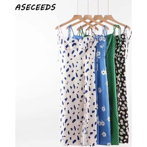 ASECEEDS Summer Polka Dot Dresses