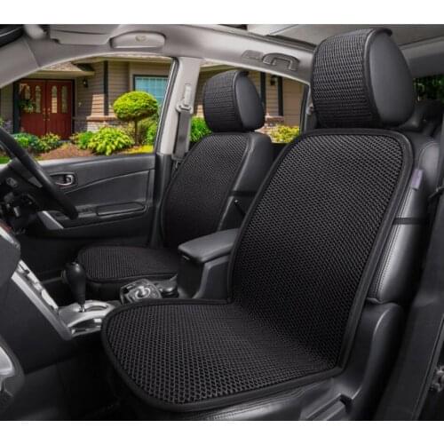 Front Car Seat Cover Four Seasons Universal 3D Mesh Breathable Seat Cushion Summer Cool Auto Interior Car Seat Protector