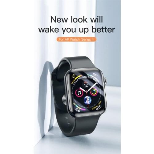 2PCS/LOT 3D Curved Tempered Glass For Apple Watch Series 5 4 3 2 1 Full Cover Glass For Apple Watch 44mm 42mm 40mm 38mm