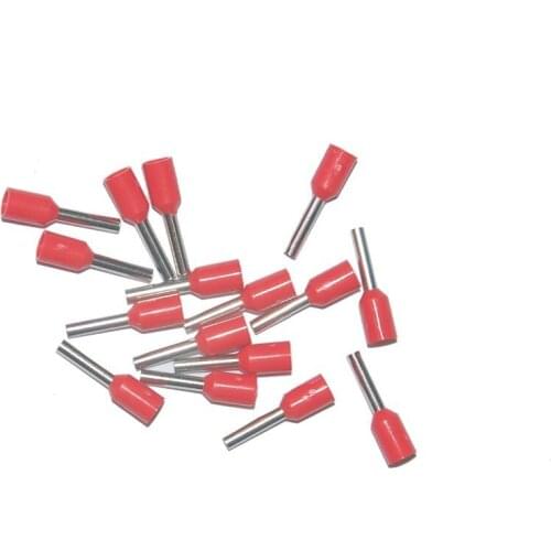 Good looking Wire Accessories PVC cooper Terminals E1008 with 500pieces
