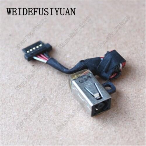 New AC DC Jack Power Plug In Charging Port Connector Socket with Wire Cable Harness for DELL XPS 11 XPS11D-1308T 9P33