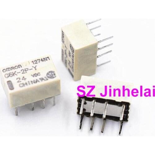 OMRON G6K-2P-Y 24VDC 12VDC 5VDC 3VDC Authentic original Signal relay