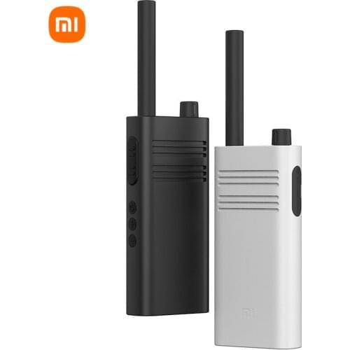 Original Xiaomi Mijia Smart Walkie Talkie Lite Civil 5Km Intercom Handheld Mini Radio Interphone APP Control for Outdoor Travel