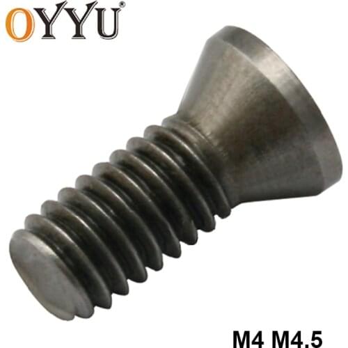 OYYU Screw M4 M4.5 M4.0*8 M4.0*9 M4.0*10 M4.0*12 M4*16 M4.5*12 Carbide Inserts Accessories for Turning Tool Lathe CNC Cutter