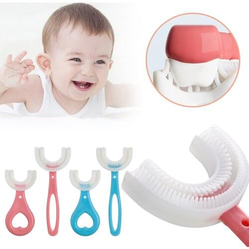 All Rounded Children U Shape Toothbrush