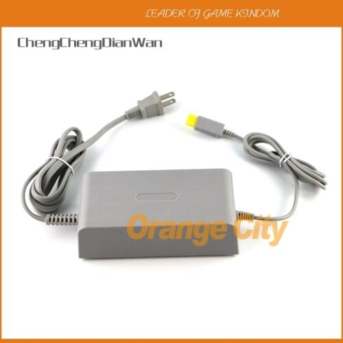 ChengChengDianWan US EU Plug AC adapter Wall Charger Power Adapter for Nintendo Wii U WIIU Console