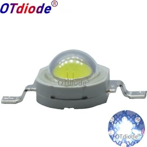 Lot 10 20 50 100pcs1W 3W Cool/Pure White Warm White Cold White 200~260LM LED Emitter Light Lamp 3000k 4500k 10000k 20000k 30000k