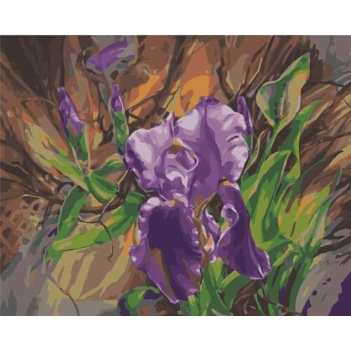 Vanilla Hello Painting By Numbers Kits Diy Gift For Kids Adults Diy Gift Desert Abstract Oil Painting Kits For Modern Home Decor