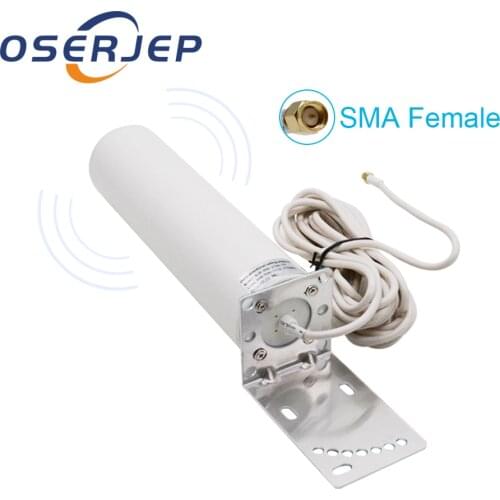 5M 3g 4g omnidirectional antenna External Antenna Outdoor Indoor Antenna For Gsm Cdma Pcs Wlan 4g Lte Signal Repeater Booster