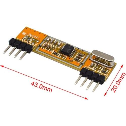 10pcs 433MHz receiver modules for garage door opener control