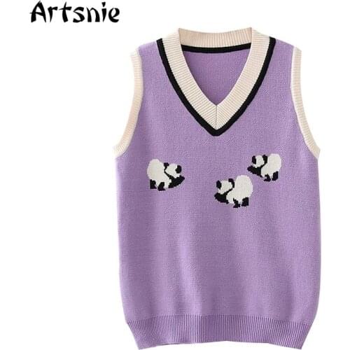 Artsnie Women's Knitted Vests