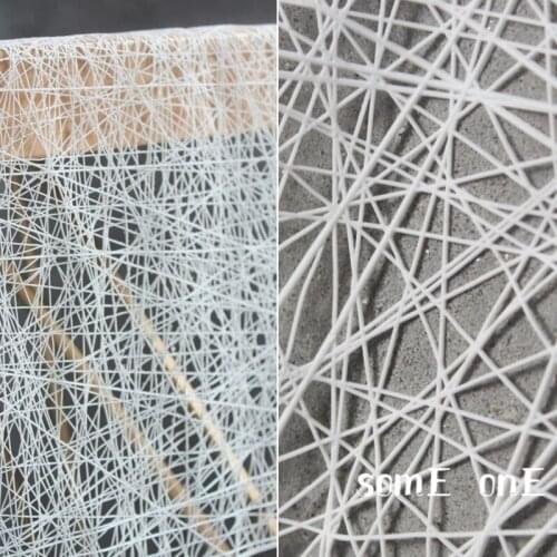 Birds Nest Hollow-out Mesh Fabric White PU DIY Patches Home Crafts Decor Background Creative Designer Fabric 47*42cm