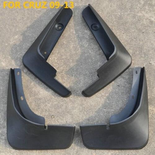 4PCS Mudguard For chevrolet cruze 2009 10 11 12 13 17 Fender mud flaps Car Accessories soft Plastic Splash Guards special fender