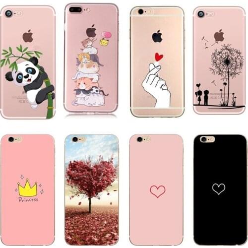 For iPhone SE 2020 Case Cover For Apple iPhone X XS 5S 7 8 Plus Silicone Phone Back Case Coque For iphone 6 6S Fundas Carcasa