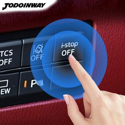 For Mazda CX-4 CX-5 CX-8 Car OBD Start-Stop Switch Automatic Start Stop Closer i-stop OFF Switch Default Closure Device