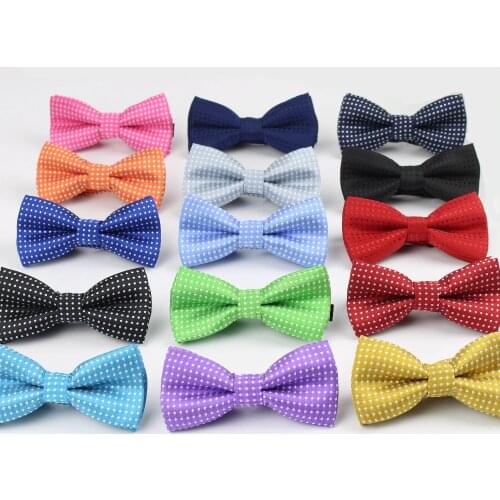 Cute Kids Boys Dot Bowtie Children Dog Cat Butterfly Type Necktie Pets Bow Ties Designer Tie