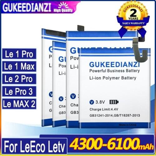 GUKEEDIANZI Letv Phone Batteries