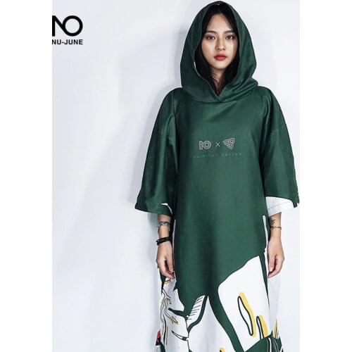 Nu-June Microfiber Unisex Robe Beach Thick Surf Poncho Hood Swimming Bath Suit for Kayaking Bathing Vacation-Sun Wind Protection