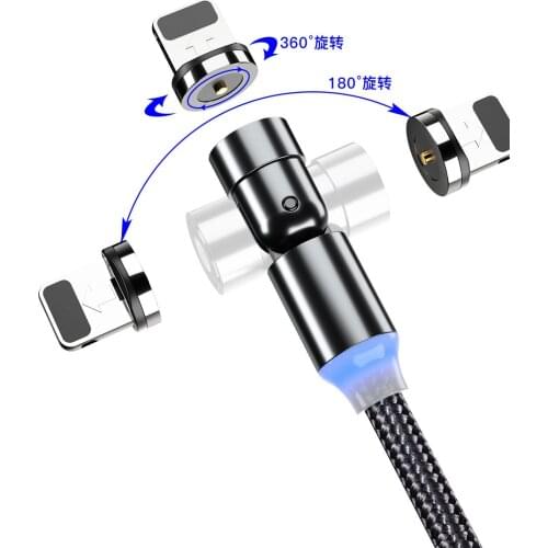 Wholesale Top quality 3 in 1 magnetic type cellphone data line Type-C mobile phone USB charging cable