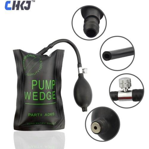 CHKJ Pump Wedge Locksmith Tools Auto Air Wedge Airbag Lock Pick Set Car Door Window Lock Opening Tool 185x115mm Free Shipping