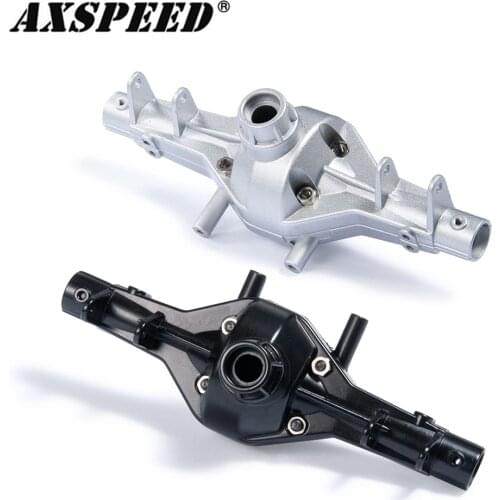 Steel Alloy Front Rear Axle Housing for 1/10 Axial SCX10 Rc Rock Truck Axle Accessories