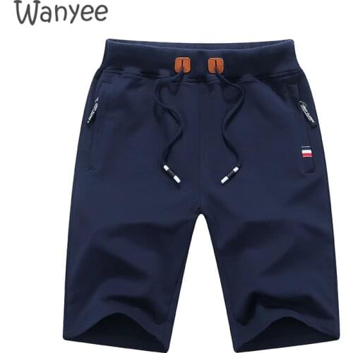 Summer Male Multi Color Shorts Fitness Pocket Casual Running Sweatpant Loose Outdoor Five-Point Pants Sports Running Large Size