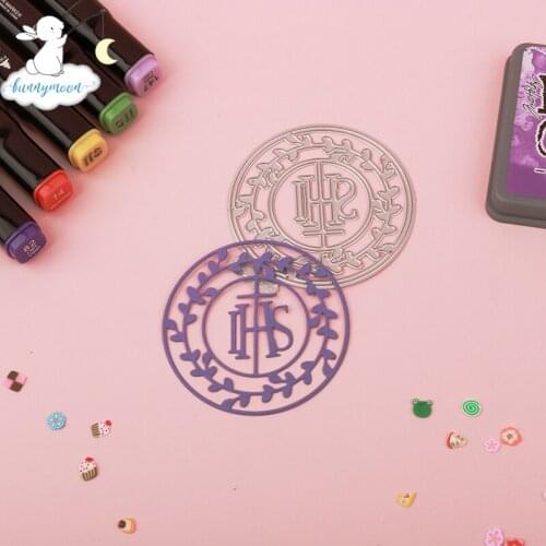 Bunnymoon wreath Metal Cutting Dies Stencils for DIY Scrapbooking/photo Album stamps Decorative Embossing DIY Paper