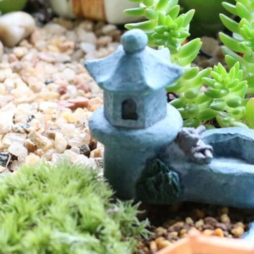 Miniature Sand Stone Ornaments Home Garden Crafts Decoration Fishing Tank SCVD889