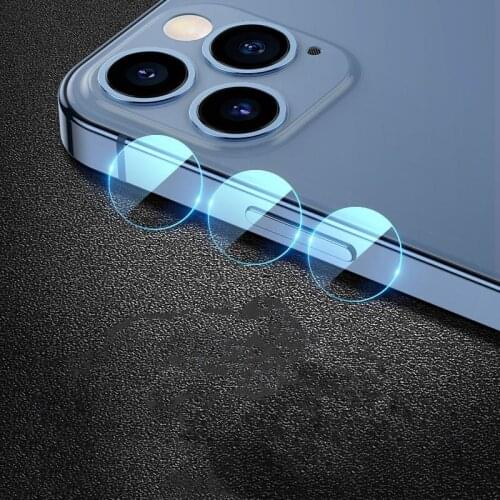 2PCS-3PCS/Set Soft Glass Film for Iphone 11 Camera Lens Rear Lens Ring Anti Scratch Stickers For iPhone 12 Pro Max Soft Glass