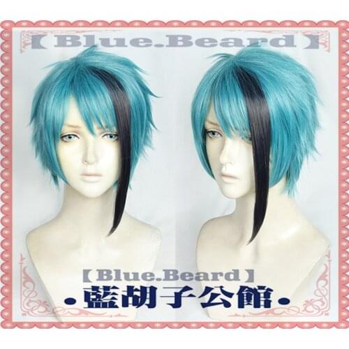Twisted-Wonderland Jade/Floyd Cosplay Wig Epel/Ruggie Cosplay Heat Resistant Synthetic Hair Carnival Halloween + Wig Cap