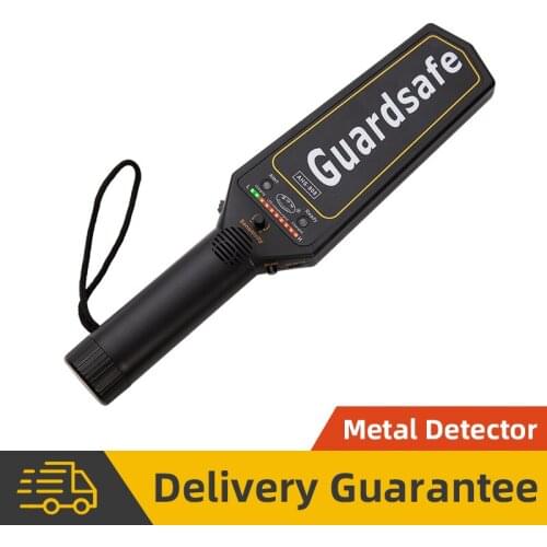 2021 Upgrade Portable Easy Operation High Sensitivity Hand-Held Metal Detector Waterproof LED Audible Alarm Metal Detector