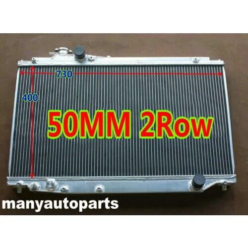 ALLOY RADIATOR FOR TOYOTA SUPRA MK4 JZA80 2JZ-GTE BI-TURBO RZ MT 1993-1998 94 95 96 97 98