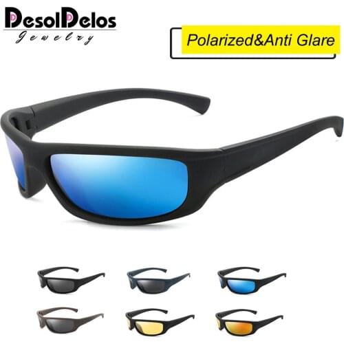 Vintage Men Polarized Sunglasses Square Women Retro Black Frame Sun Glasses Eyewear For Men Goggle Gafas De Sol P1039