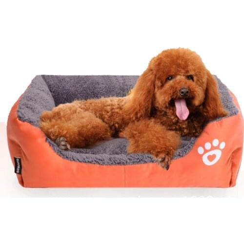 Bed Warm Pet Products For Small Medium Large Dog Soft Pet Bed For Dogs Kennel Mat Dog Mat Autumn Winter