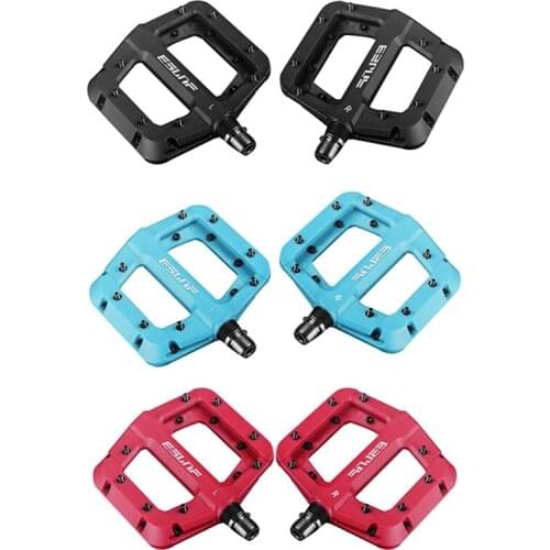 ESLNF Bike Pedals Ultralight Seal Bearings Nylon Bicycle Pedals Durable Widen Pedals Bicycle Part