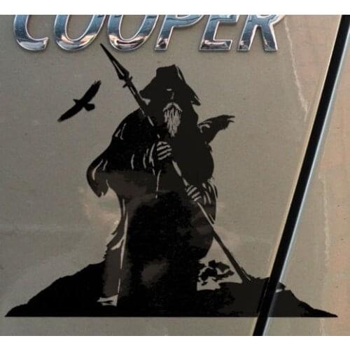 For Odin the Wanderer Gloss Vinyl Car Sticker, Decal | Sticker Asatru Styling