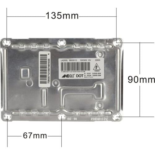 LAD5GL OEM Ballast Xenon HID Fits Volvo S80 S60 XC90 V70 XC70 Chysler 300 Charger for Audi A4