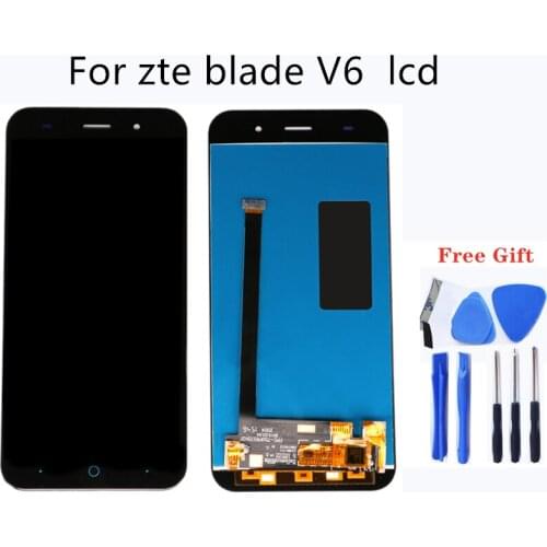 High quality For ZTE V6 X7 Z7 D6 L6 T660 T663 LCD Display Touch Screen digitizer Assembly Repair kit For ZTE V6 Phone Parts