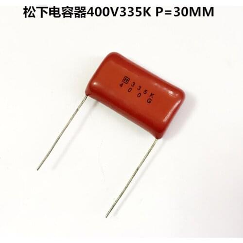 100% New and original 30PCS 400V335K 3300nF 3.3uF P=30MM