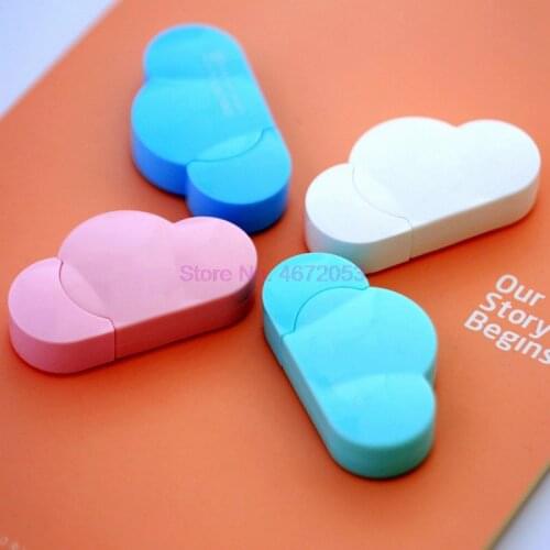 216pcs/lot 5mm X 5m Cute Kawaii Cloud Mini Small Correction Tape Korean Sweet Stationery Novelty Office Kids School Supplies