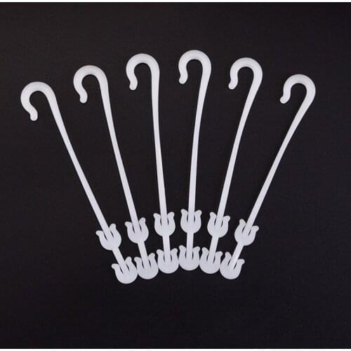 50 Pcs Agricultural Ear Hook Farming Tomatoes Greenhouse Clamp Fruit Vegetable Fix E7