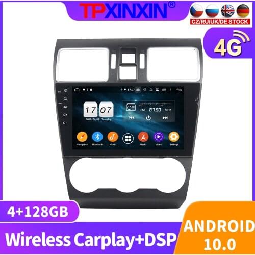 For Subaru Forester WRX 2014 - 2016 Car Radio Multimedia Video Recorder Player Navigation GPS Accessories Android 10 Auto 2din