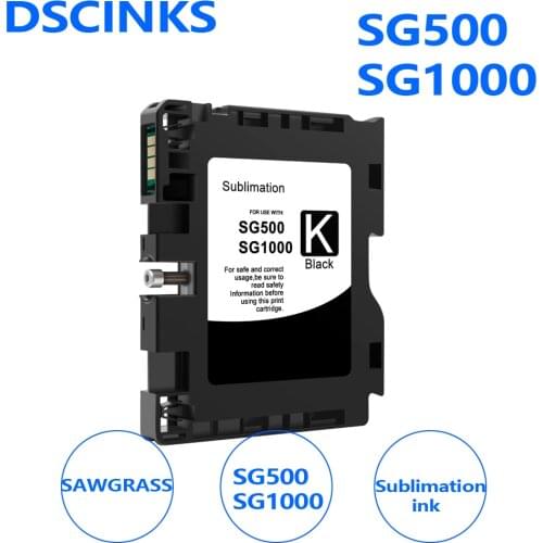 SAWGRASS SG500 SG1000 Compatible ink cartridge for Ricoh SAWGRASS SG500 SG1000 with subliamtion ink for USA BK C M Y 4 options