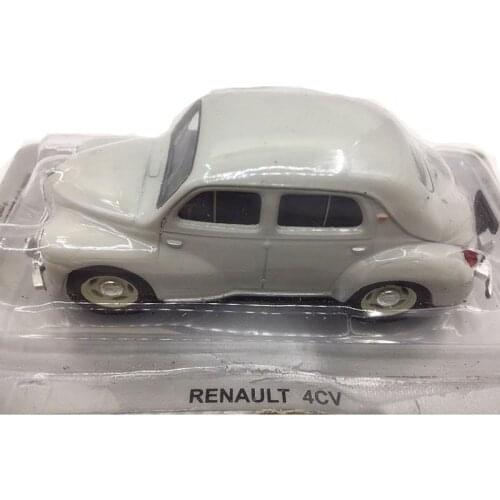 Diecast Alloy 1:43 Renault 4CV Car Model Die-cast Metal Vehicle Toy Static Gift Collectible Souvenir Ornaments Toys Display Show