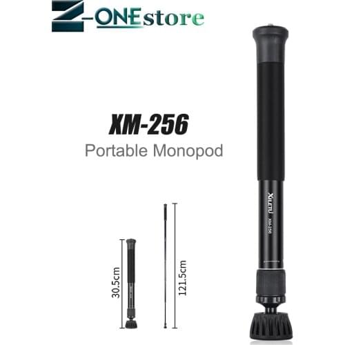 XILETU XM-256 Monopod 47.8inch Handy Tripod Monopod/Selfie Stick/Pole For Camera/Camcorder/Smart Phone/Mirrorless camera