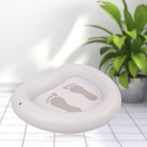 Inflatable Pool Foot Bath Tray Foot Bath Foot Wash Swimming Pool Accessory