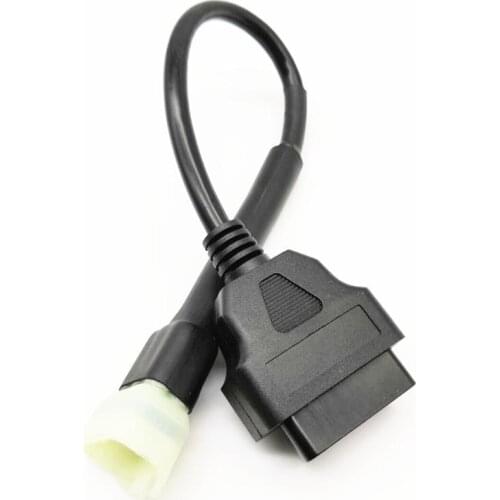 New-KTM 6 pin connector OBD II K-Line diagnostic harness electronic cable