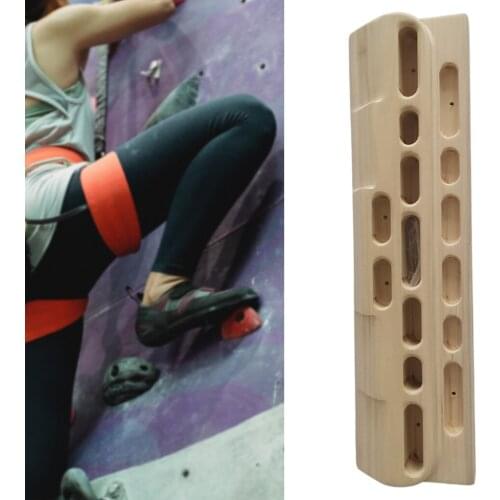 Climbing Hangboard Fingerboard 54.5x15x4.5cm Hand Rock Climb Forearm Grip Climbing Accessories